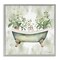 Stupell Industries Bath Oasis with Greenery Framed Giclee, design by Nicole DeCamp